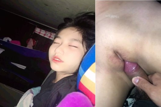 Đút con cặc vào lồn non ngủ trưa không biết gì