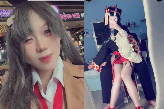 Sex cô bạn gái cosplay khiến chàng cuồng nhiệt